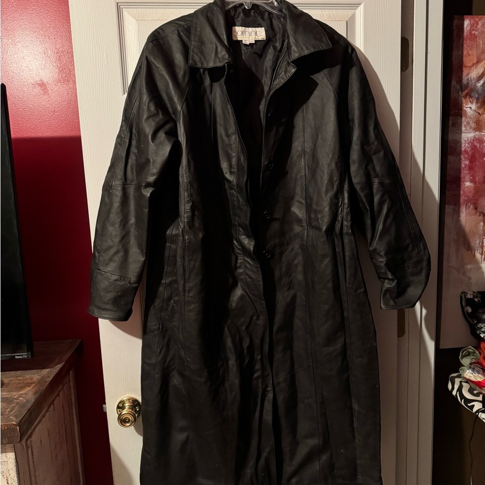 Women's Black Leather Jacket